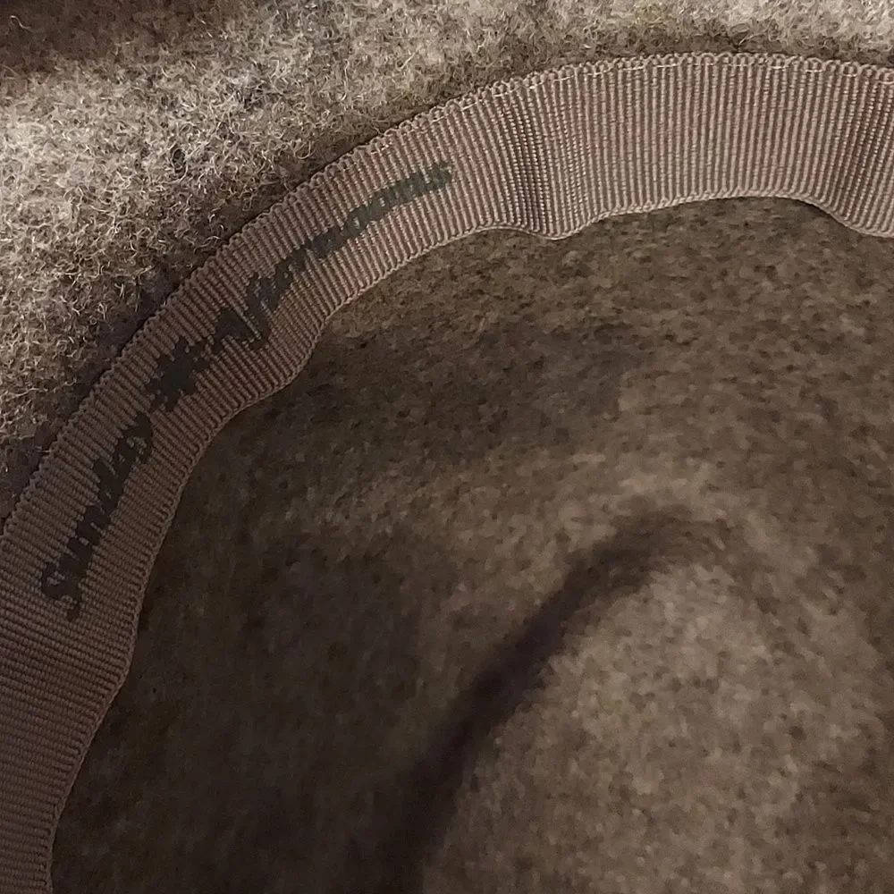 Sunday Afternoons Gray Wool Felt Fedora Hat SPF 50 Women